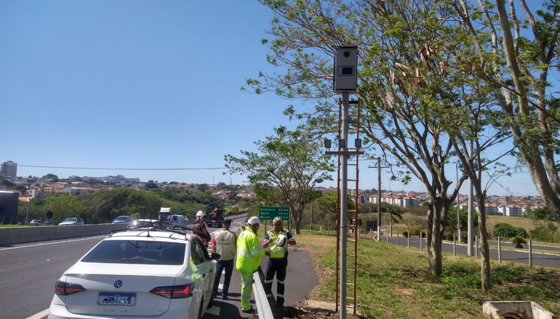 Em Marília, Ipem-SP verifica radar na rodovia SP 294